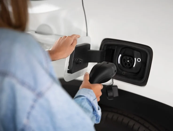 Image d'une borne de rechargement pour véhicule électrique